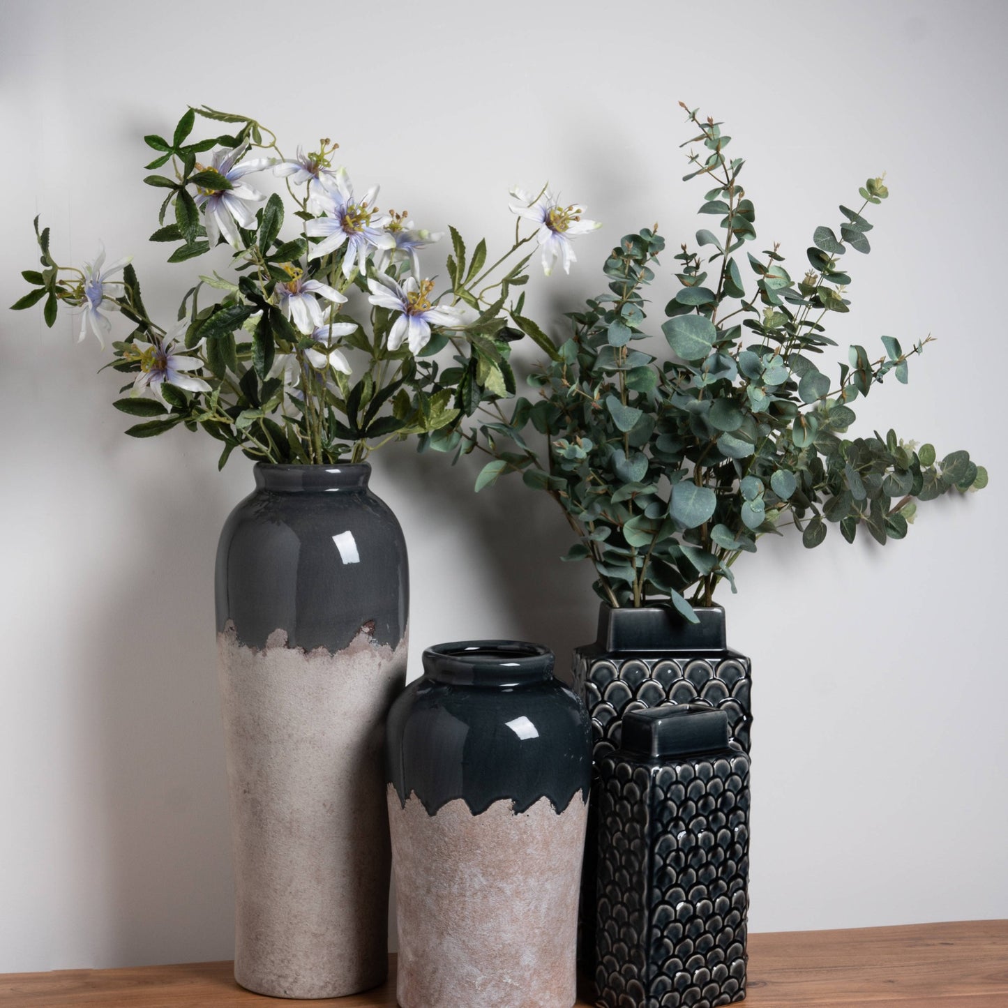 Rectangular Perugia Vase Medium By Hill Interiors