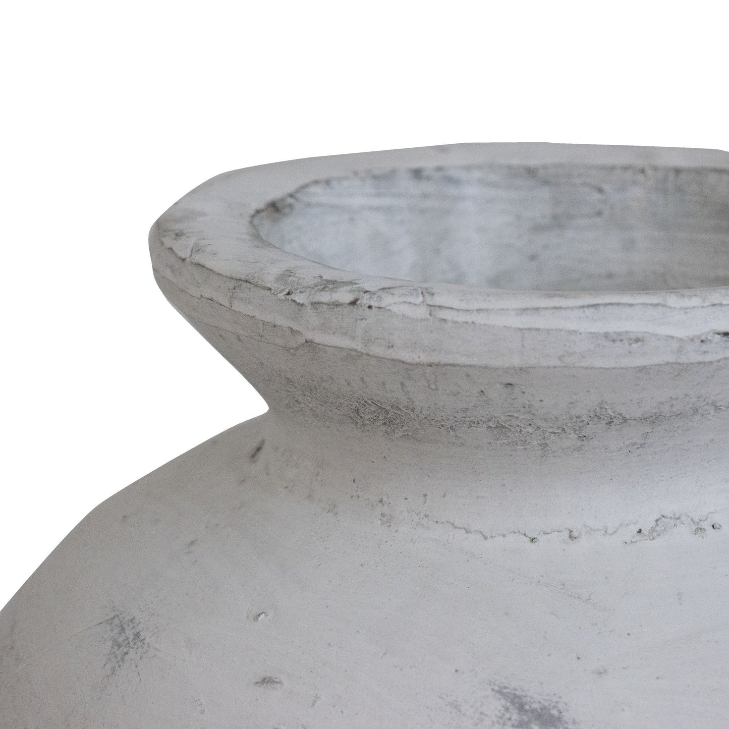 Darcy Antique White Vase By Hill Interiors