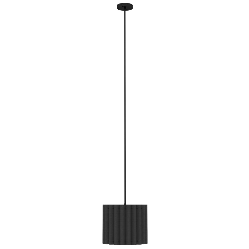 HOMCOM Linen Pendant Light
