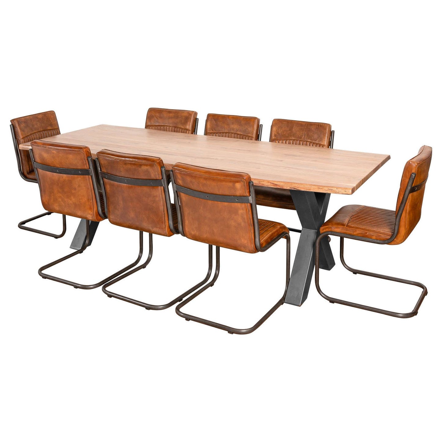 Live Edge Large Dining Table - LuxmeLounge