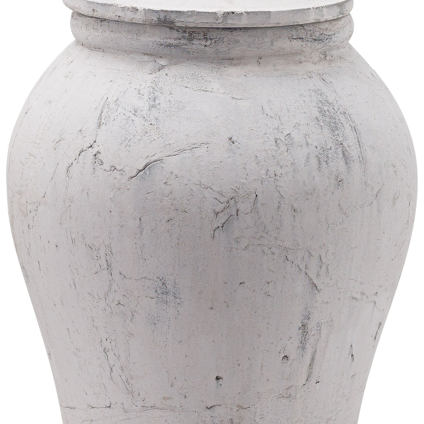Bloomville Large Stone Ginger Jar By Hill Interiors