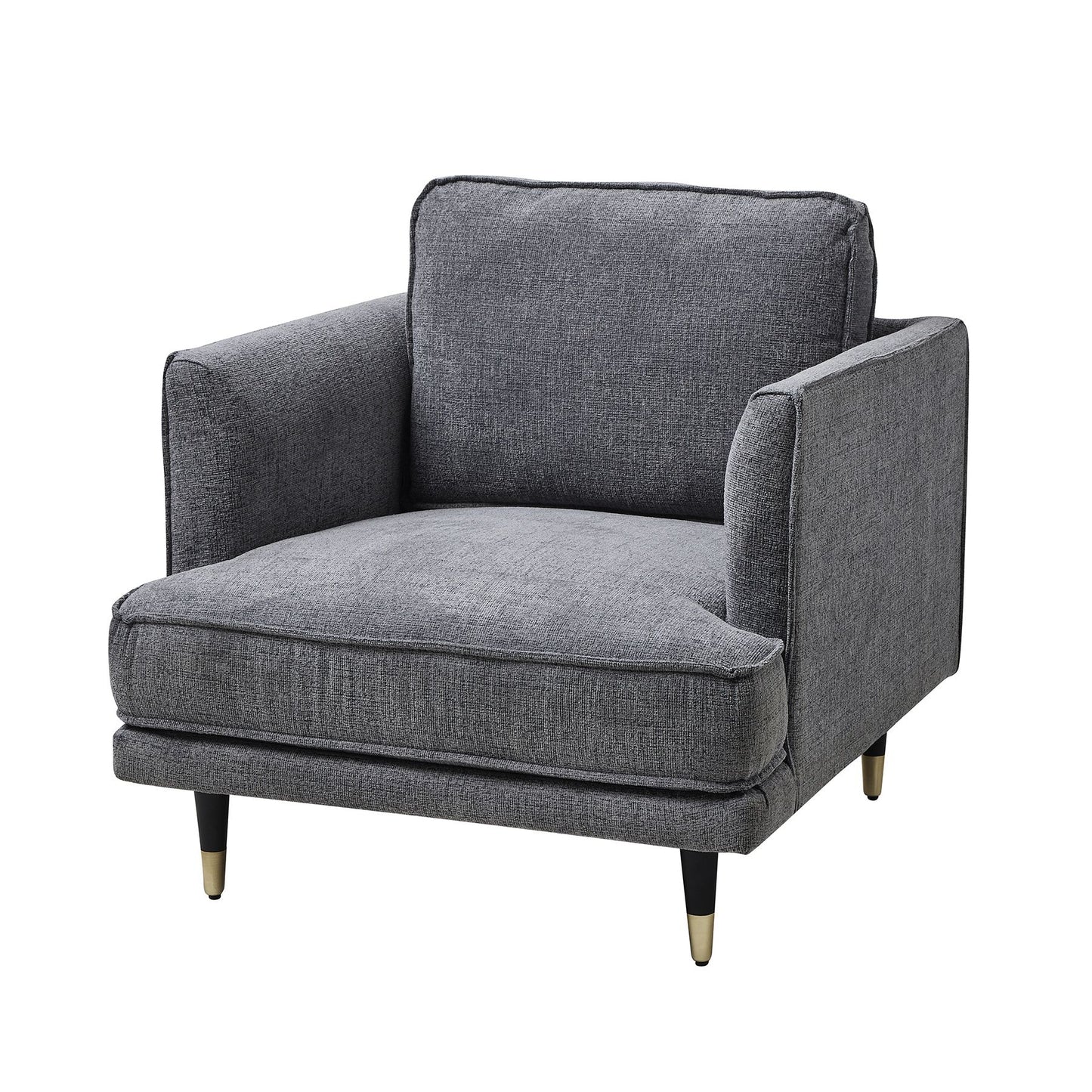 Richmond Grey Large Arm Chair - LuxmeLounge