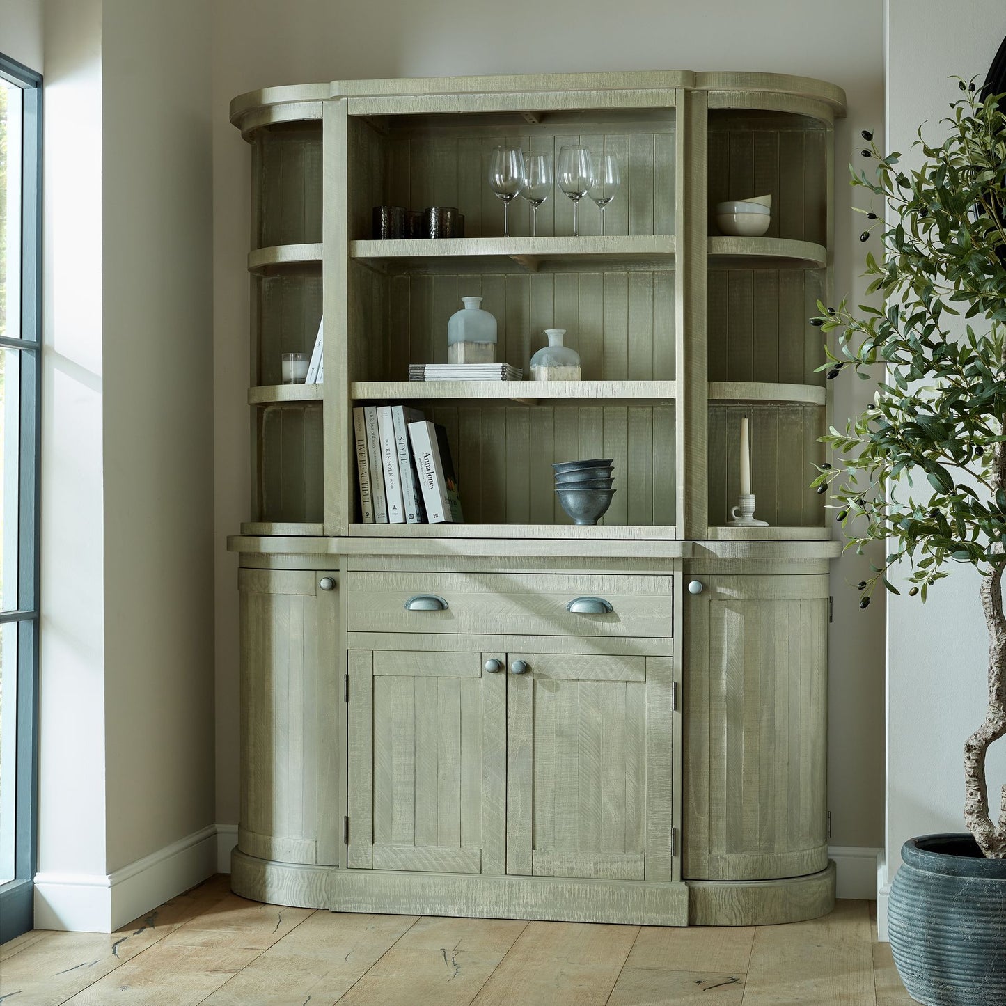 Saltaire Collection 3-Shelf Dresser Top - LuxmeLounge