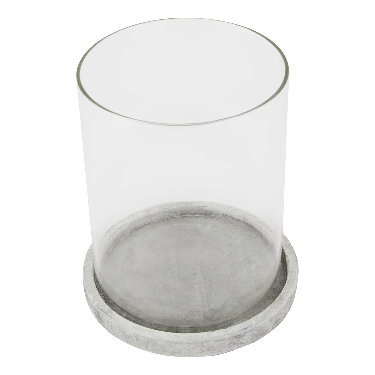 Athena Stone Large Hurricane Lantern - LuxmeLounge