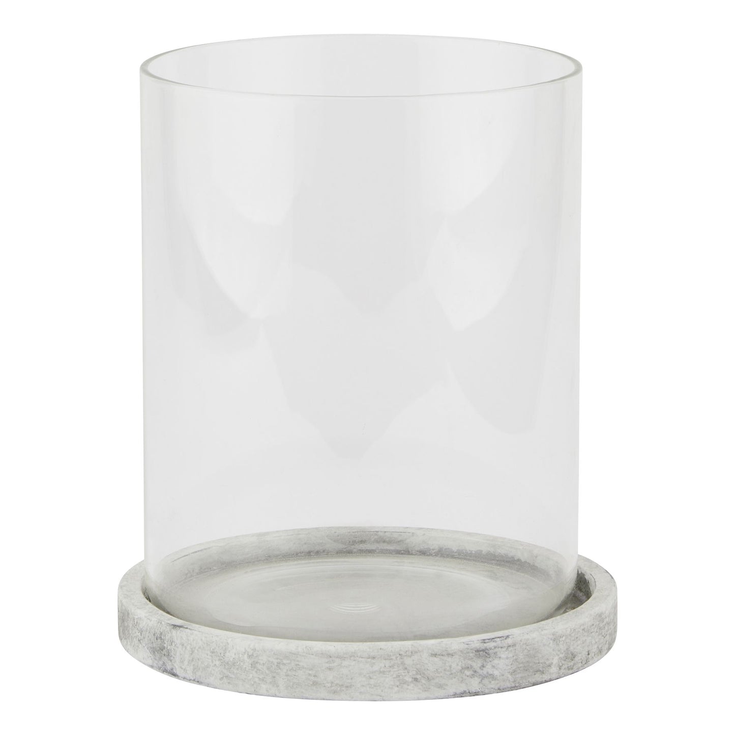 Athena Stone Large Hurricane Lantern - LuxmeLounge