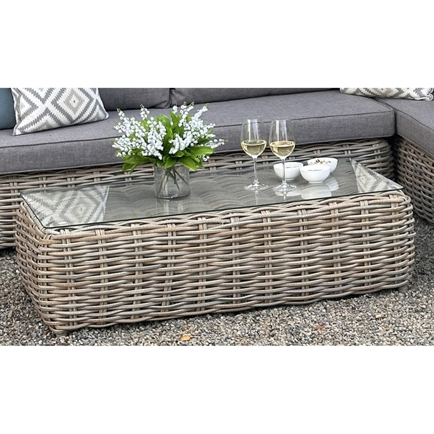 Amalfi Collection Outdoor Large Corner Set - LuxmeLounge