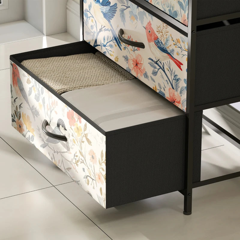 HOMCOM 4-Drawer Chest of Drawers
