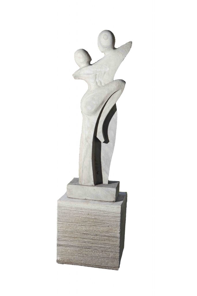 Dancers Sculpture & Plinth By Skyline Design