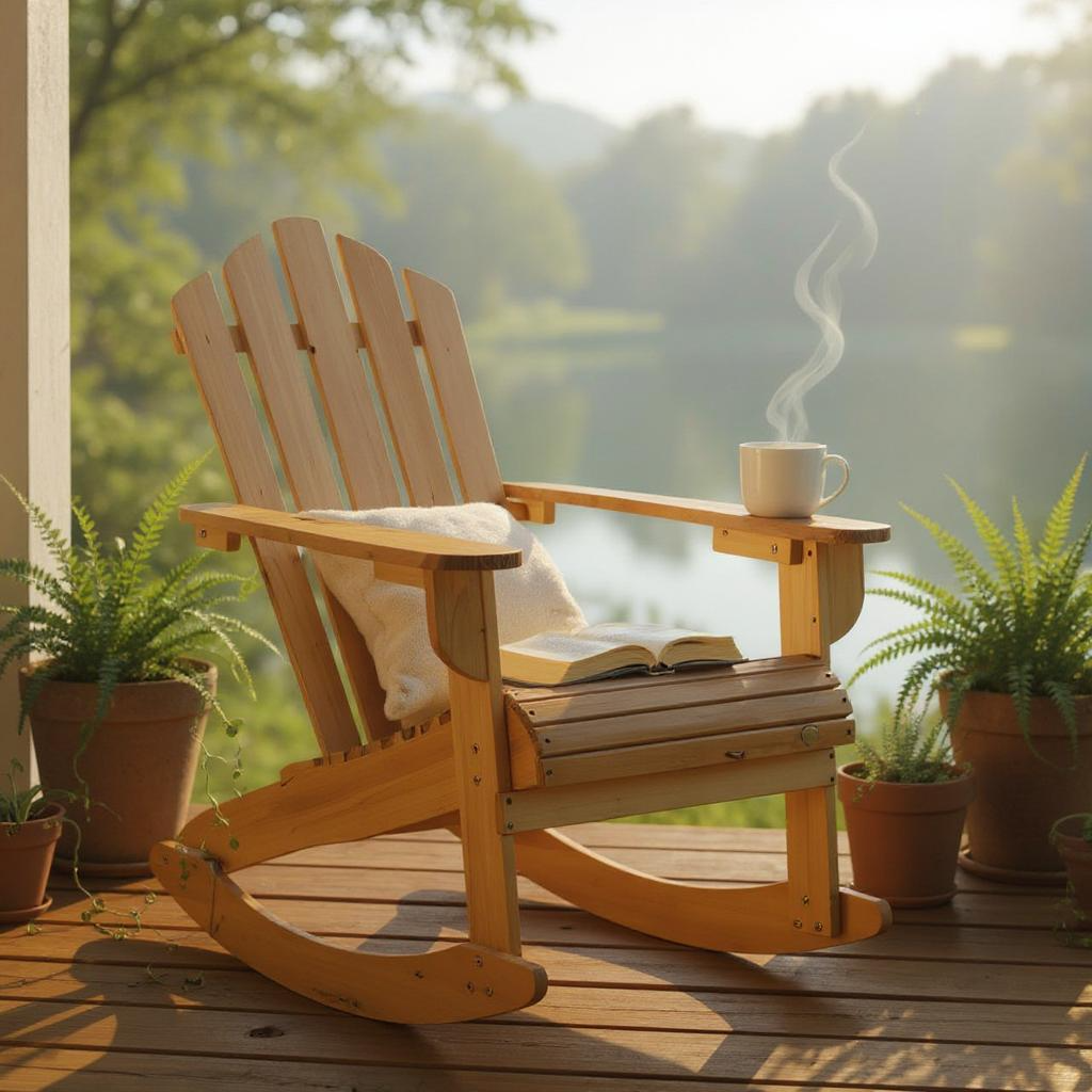 Beauport Natural Finish Rocking Chair