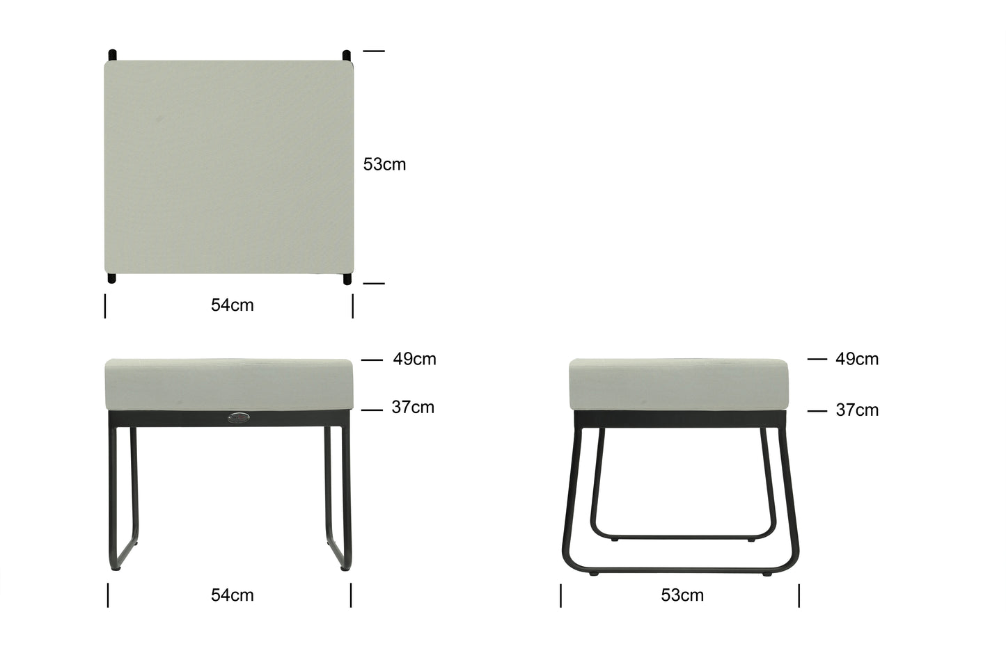 Kona Footstool By Skyline Design