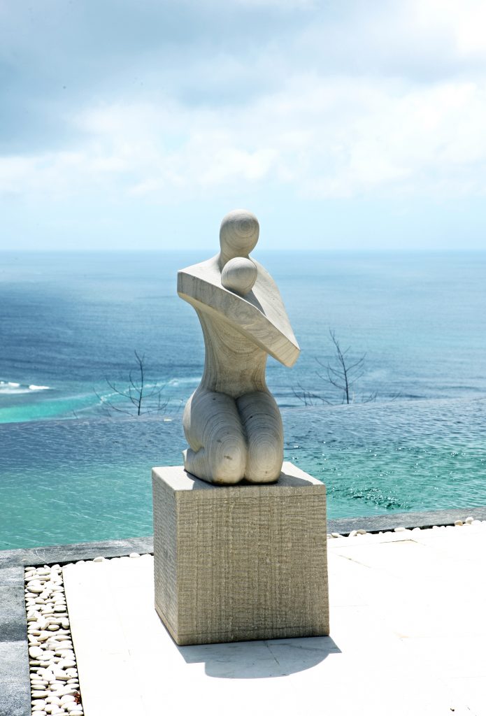 Mother & Baby Sculpture By Skyline Design