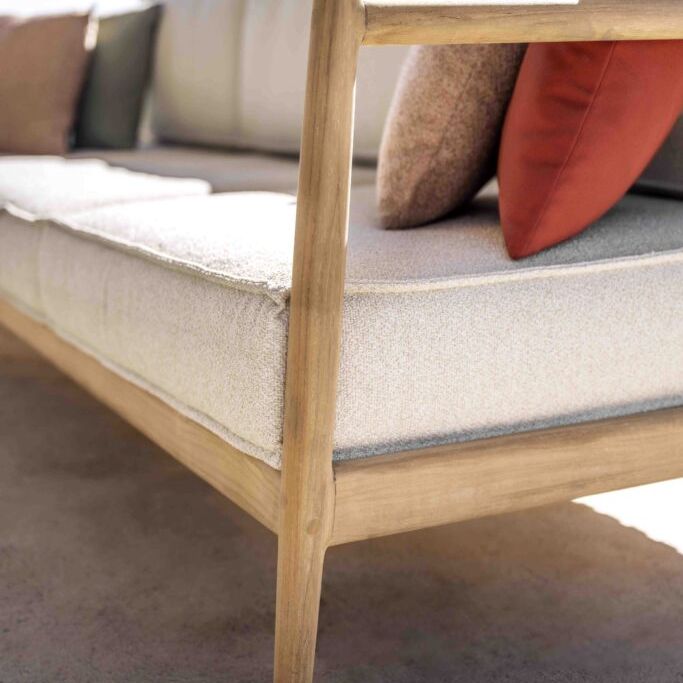 Noa Teak Outdoor Sofa By Jardinico