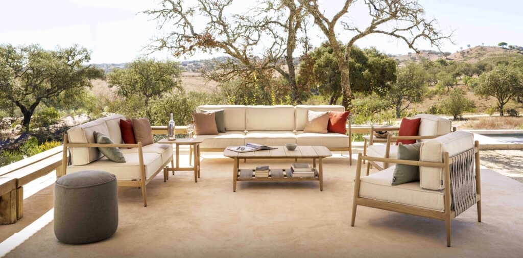 Noa Teak Outdoor Sofa By Jardinico