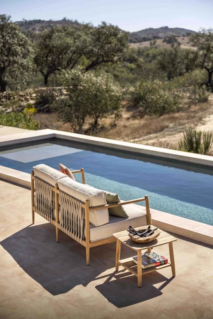Noa Teak Outdoor Sofa By Jardinico