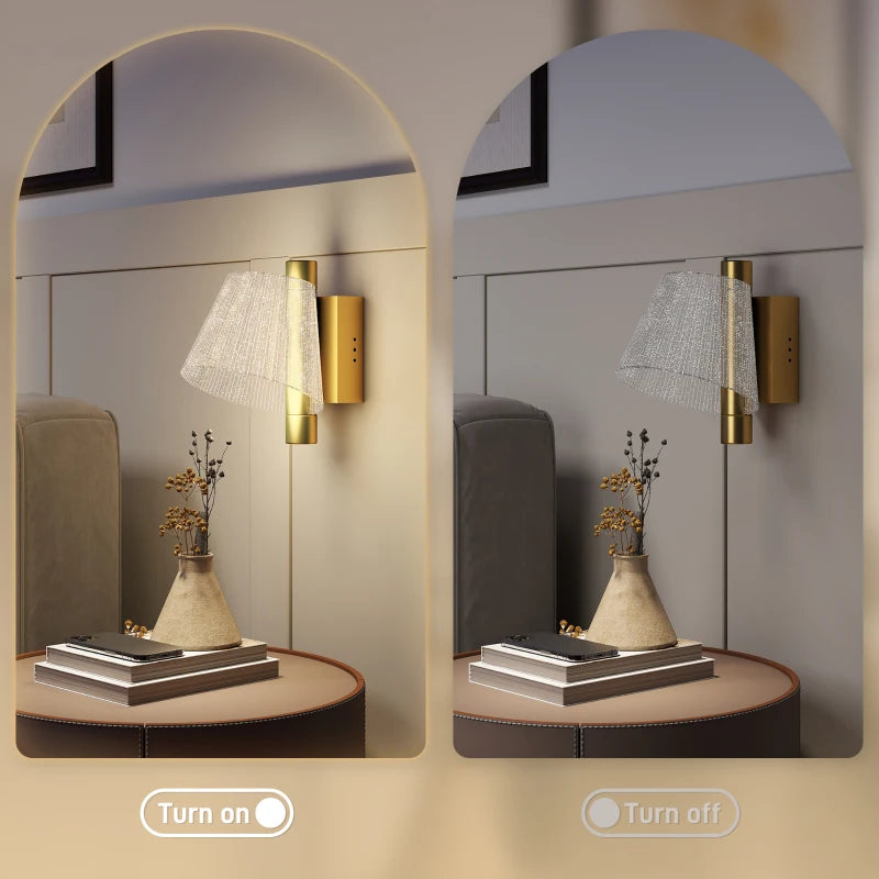 HOMCOM Led Wall Lamp 2 Pack