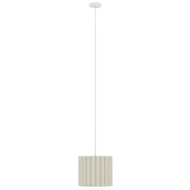 HOMCOM Linen Pendant Light