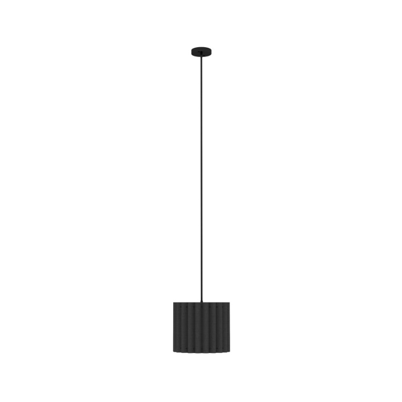 HOMCOM Linen Pendant Light