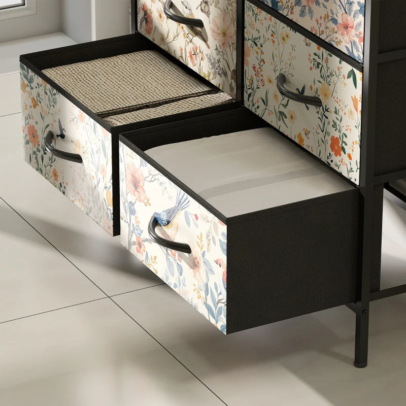 HOMCOM 8-Drawer Chest of Drawers