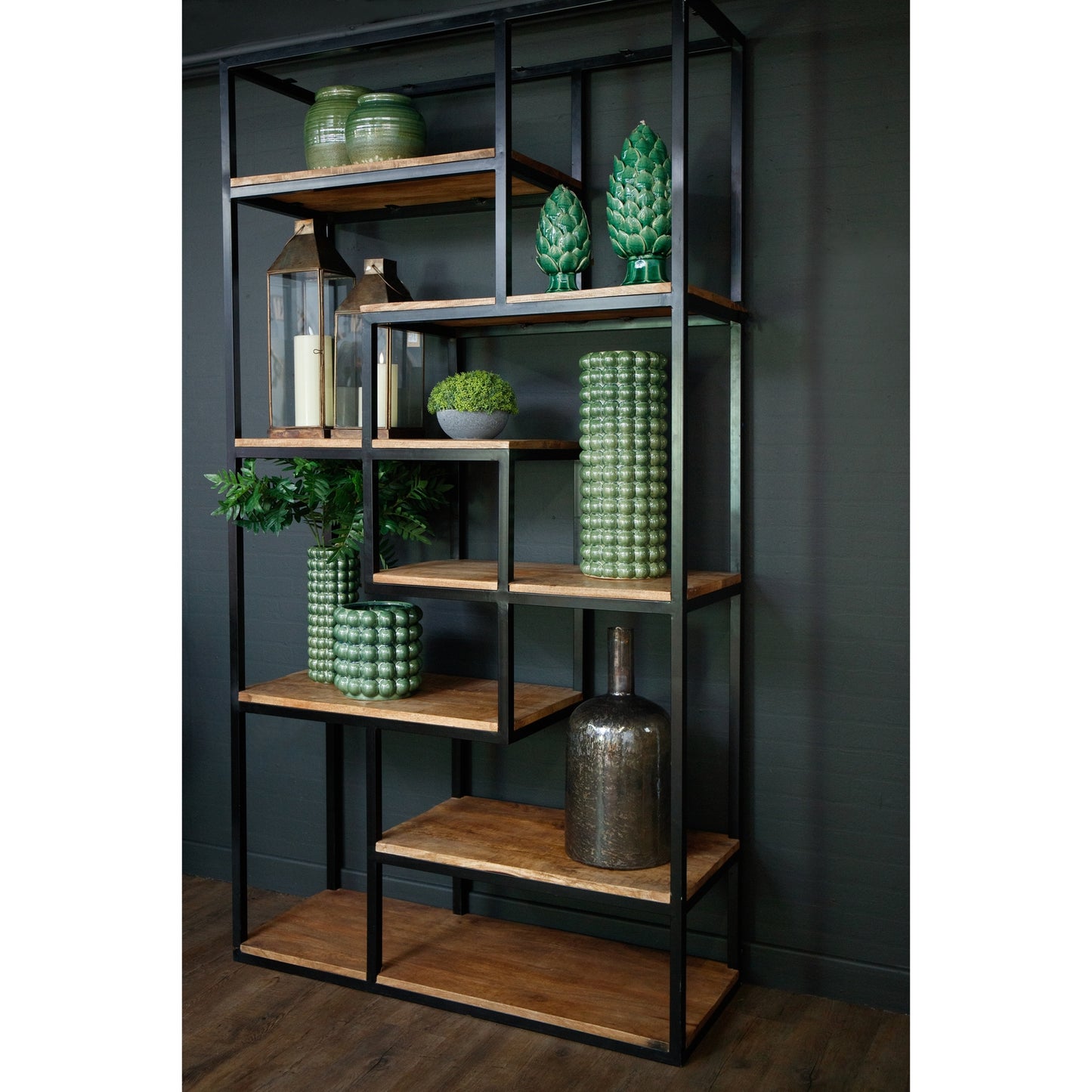Multi Shelf Industrial Shelf Unit - LuxmeLounge