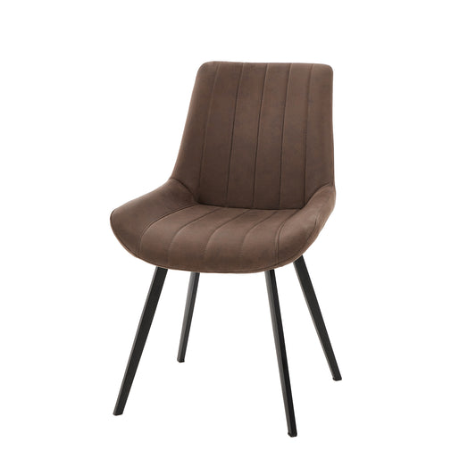 Malmo Coffee Dining Chair - LuxmeLounge