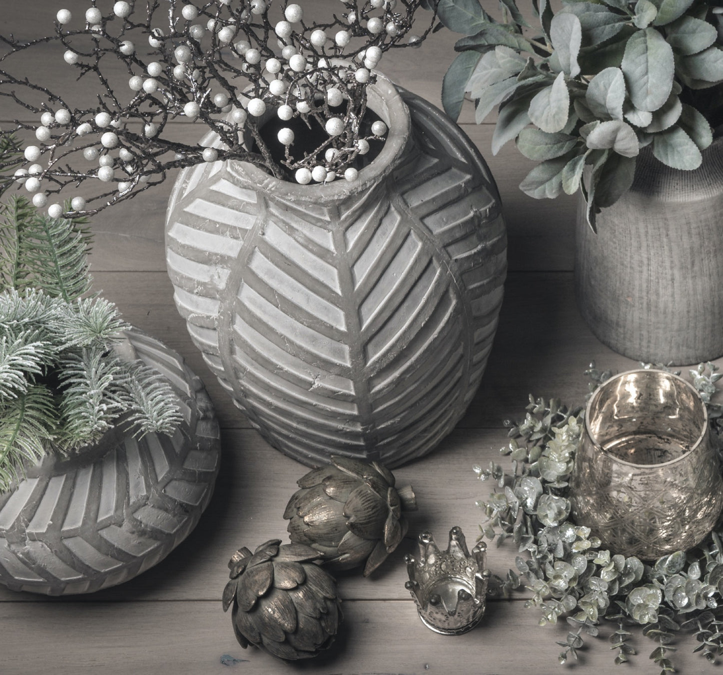 Bloomville  Stone Vase - LuxmeLounge - [vendor_name]