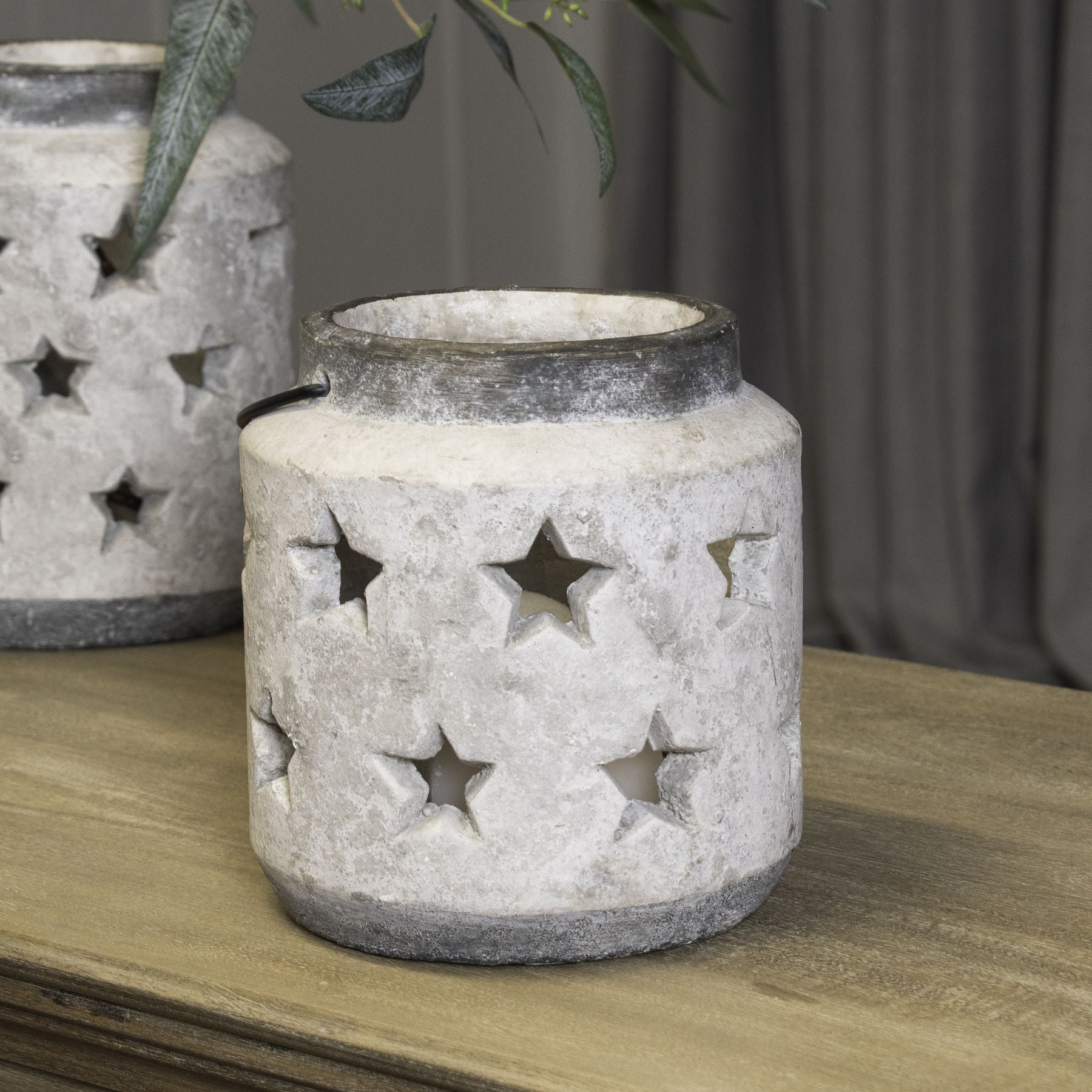 Bloomville Stone Star Lantern - LuxmeLounge - [vendor_name]