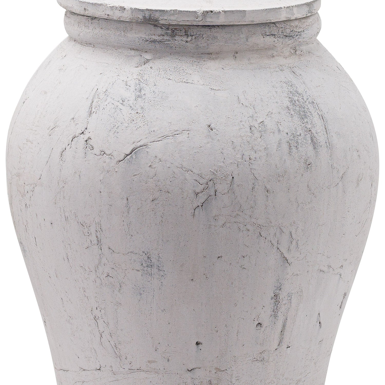 Bloomville Large Stone Ginger Jar By Hill Interiors