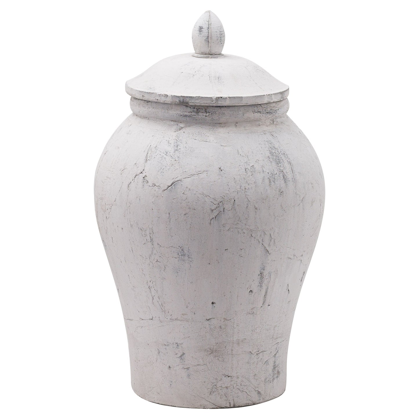 Bloomville Large Stone Ginger Jar By Hill Interiors