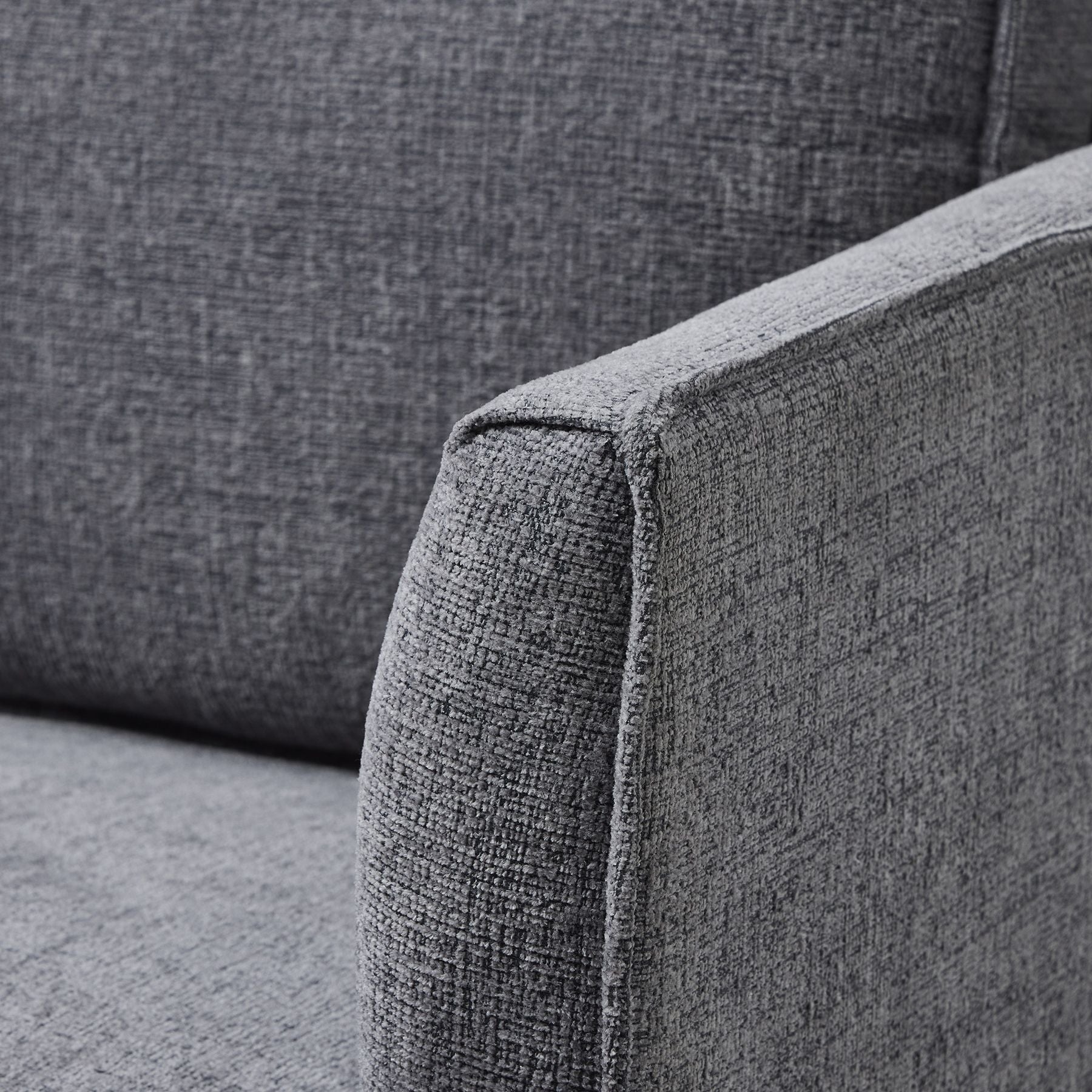 Richmond Grey Large Arm Chair - LuxmeLounge