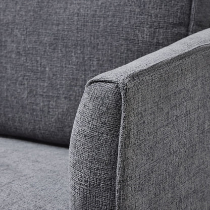 Richmond Grey Large Arm Chair - LuxmeLounge