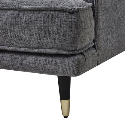 Richmond Grey Large Arm Chair - LuxmeLounge