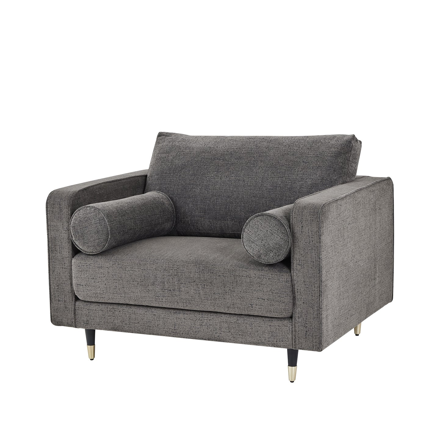 Hampton Grey Large Arm Chair - LuxmeLounge