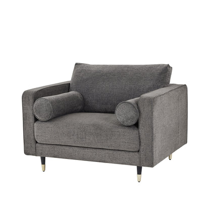 Hampton Grey Large Arm Chair - LuxmeLounge