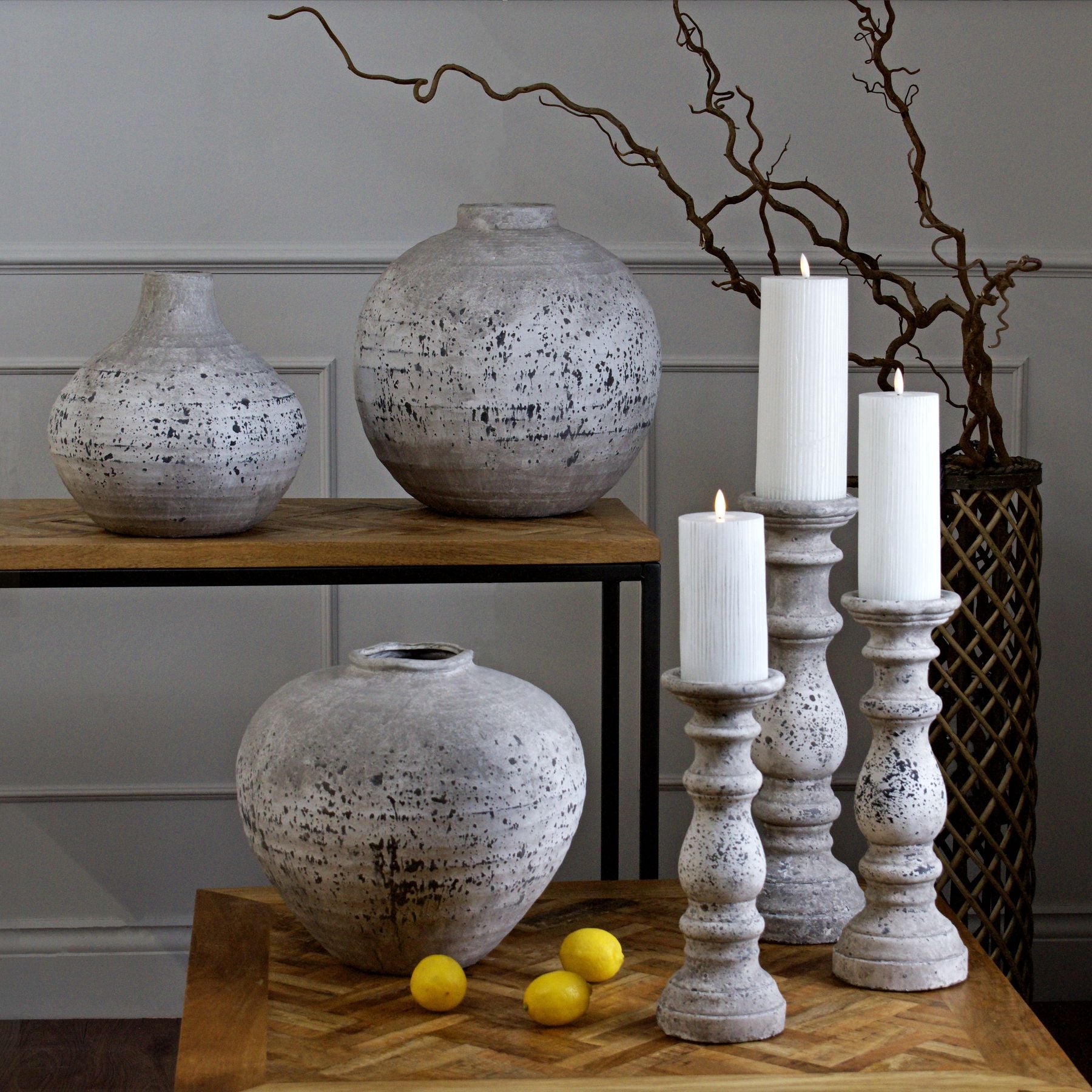 Regola Stone Ceramic Vase - LuxmeLounge - [vendor_name]