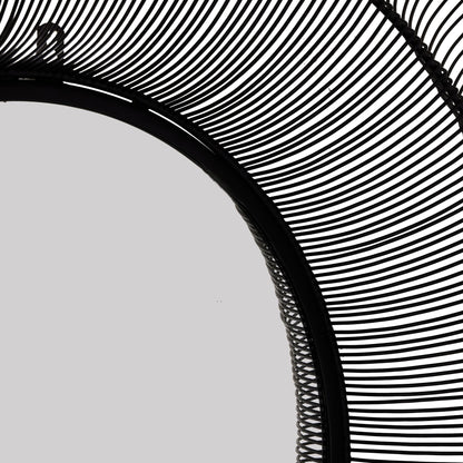 Chico Black  Wire Mirror