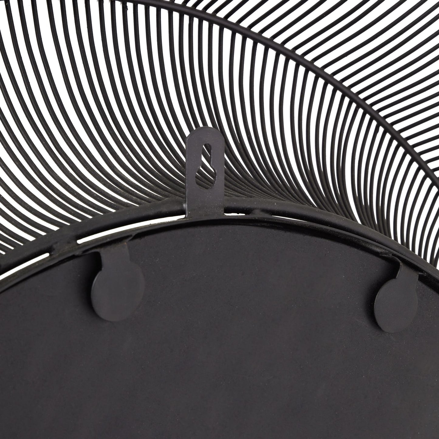 Chico Black  Wire Mirror