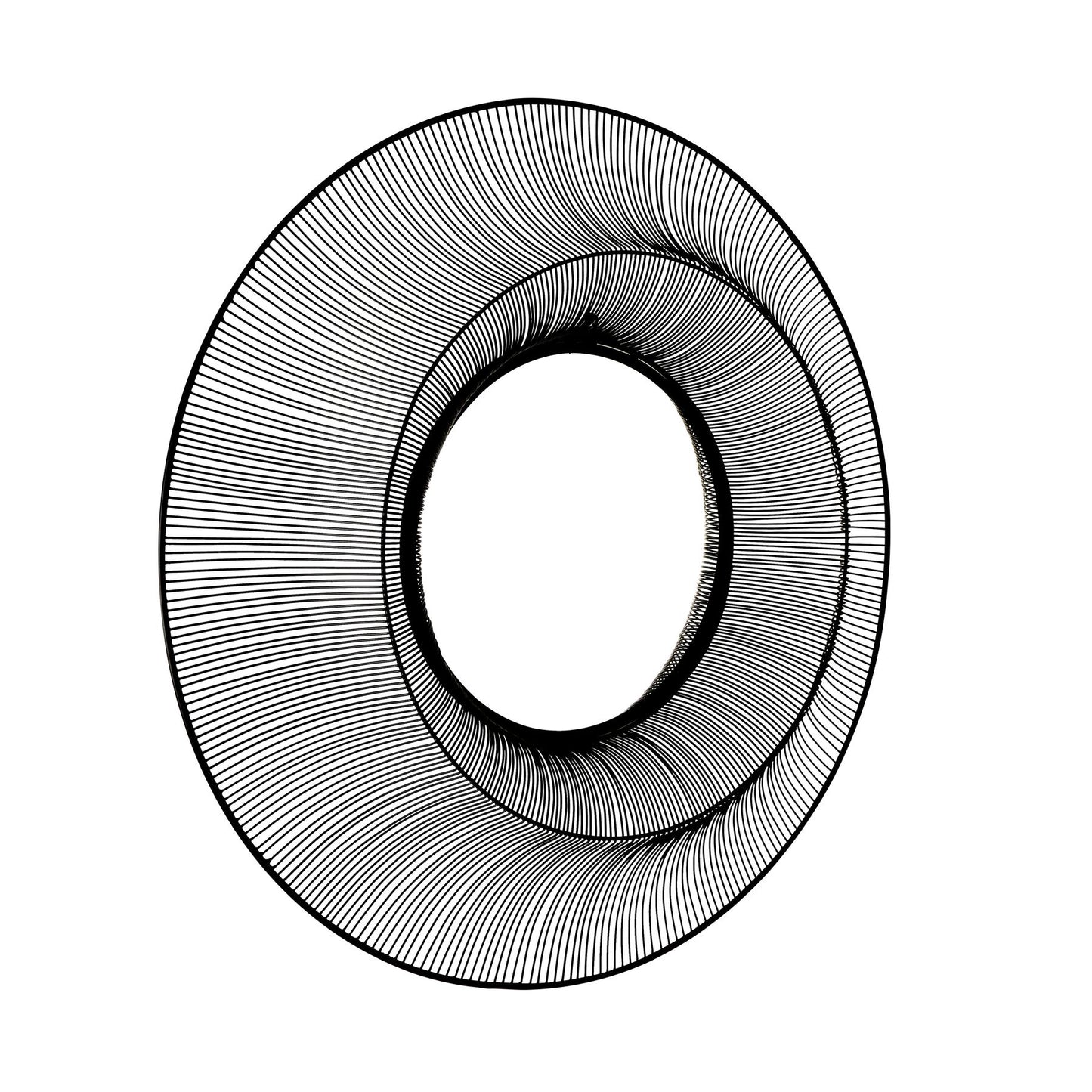 Chico Black  Wire Mirror