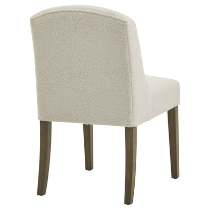 Compton Boucle Dining Chair - LuxmeLounge