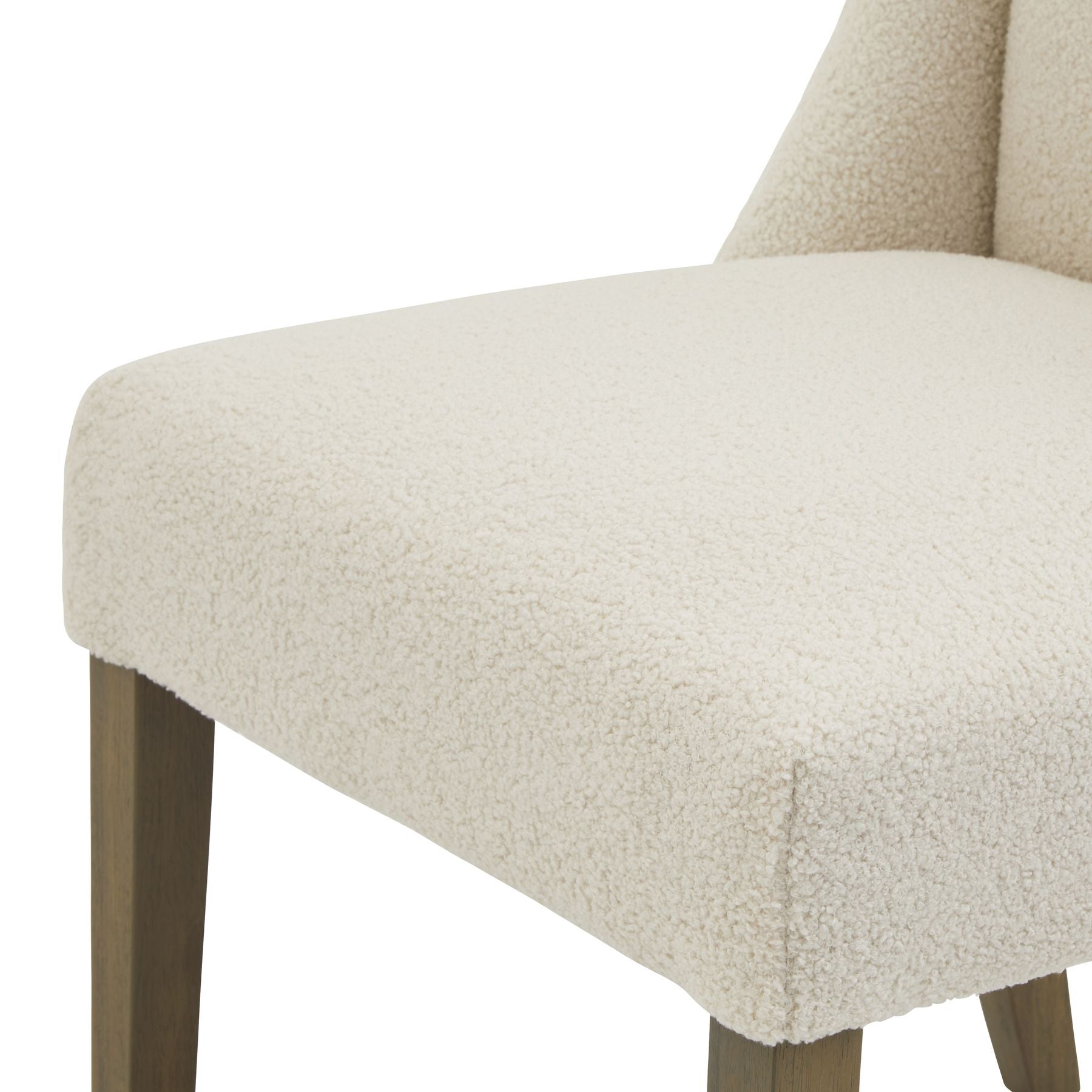 Compton Boucle Dining Chair - LuxmeLounge