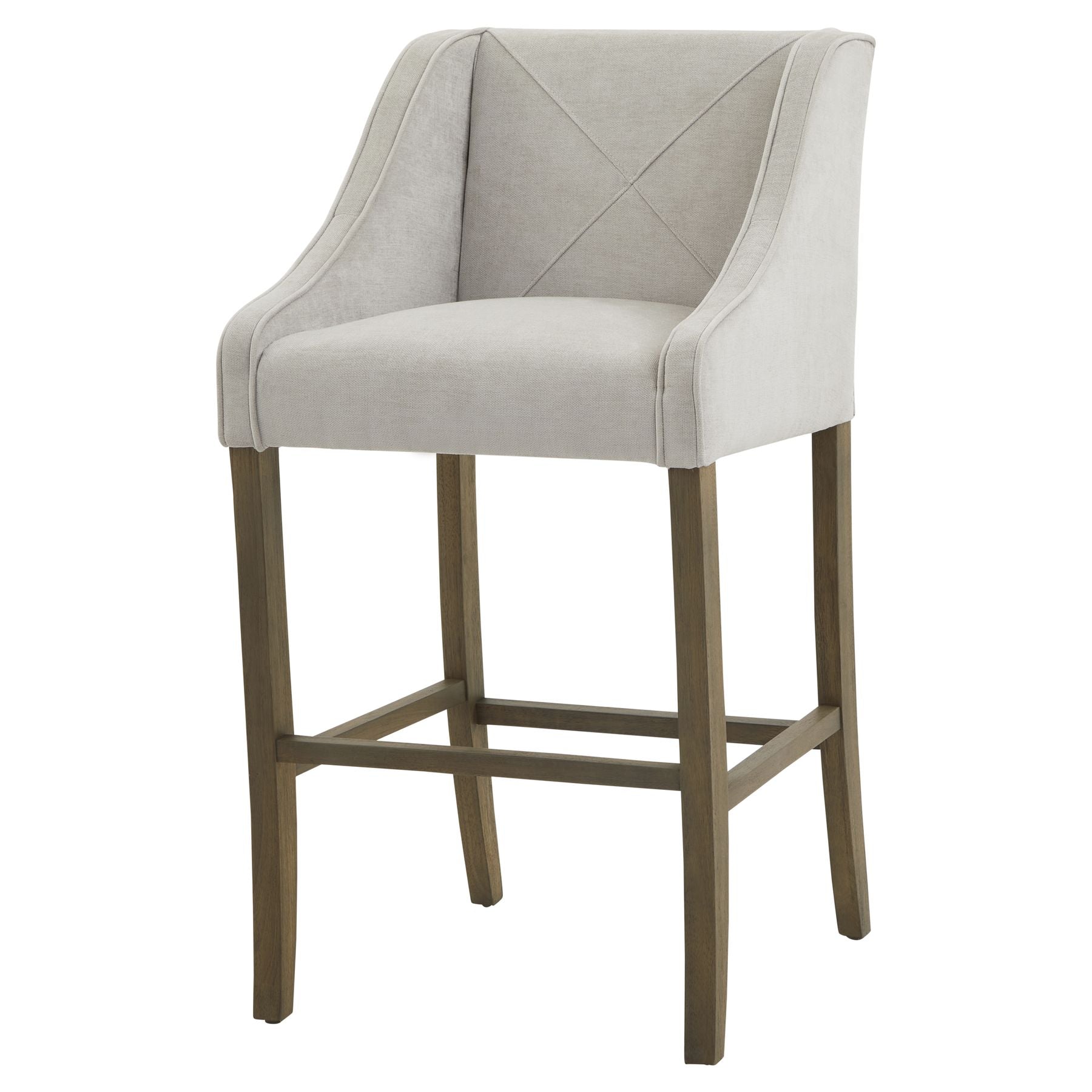 Epsom Grey Bar Stool - LuxmeLounge