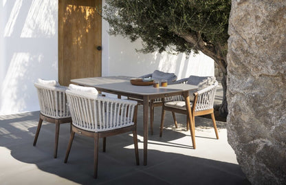 Legna Teak Dining Set By Jardinico