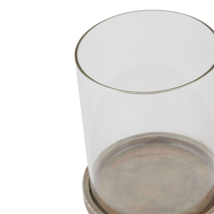 Siena Brown Large Hurricane Lantern - LuxmeLounge - [vendor_name]