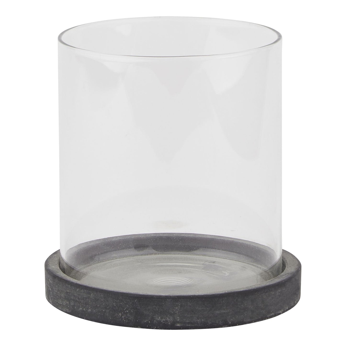 Amalfi Grey Hurricane Lantern - LuxmeLounge