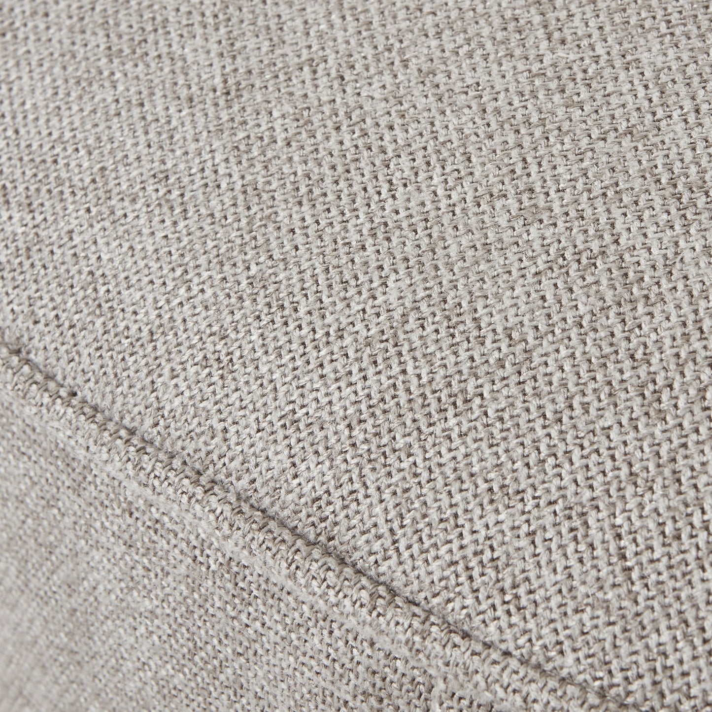 Lily Swivel Ottoman In Oatmeal Twill - LuxmeLounge