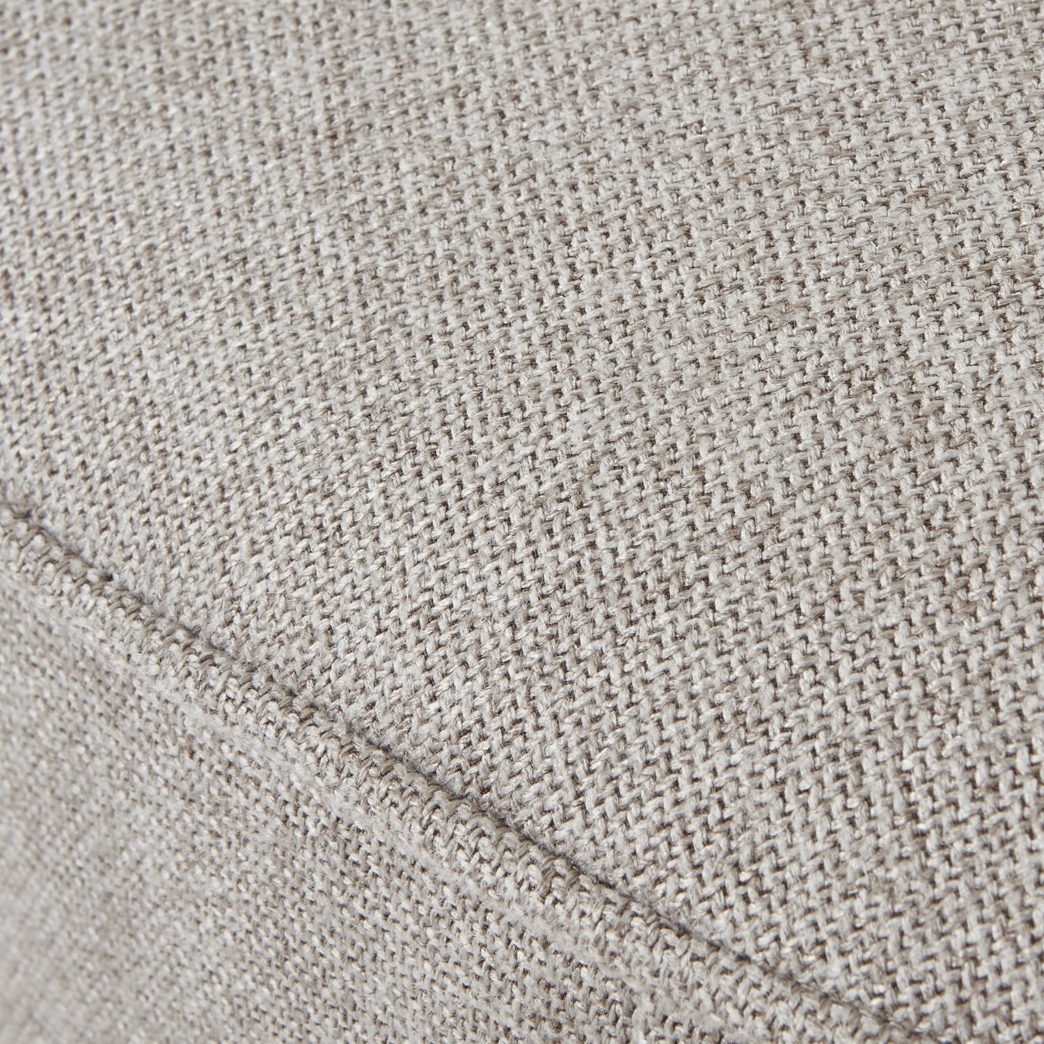 Lily Swivel Ottoman In Oatmeal Twill - LuxmeLounge