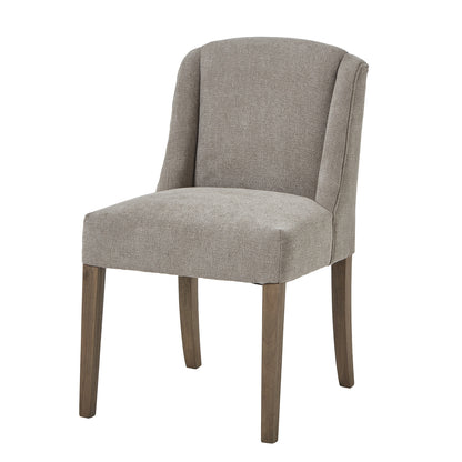 Crompton Woven Taupe Dining Chair - LuxmeLounge