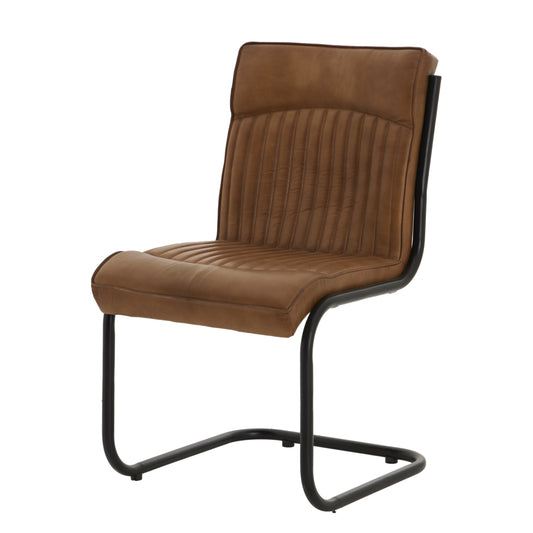 Billy Leather Dining Chair - LuxmeLounge