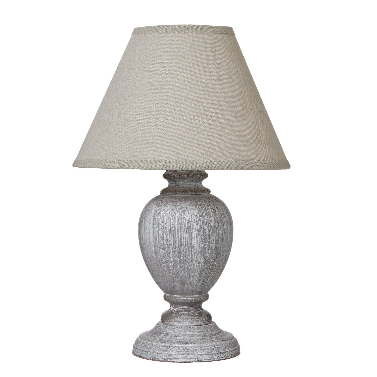 Otem Urn Table Lamp With Linen Shade - LuxmeLounge - [vendor_name]