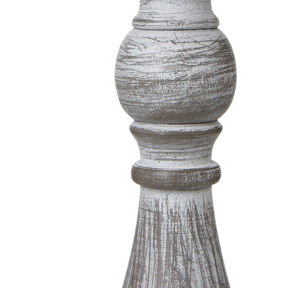 Augusta Column Table Lamp With Linen Shade - LuxmeLounge