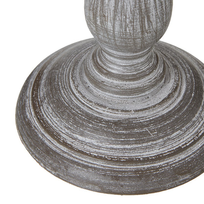 Augusta Column Table Lamp With Linen Shade - LuxmeLounge